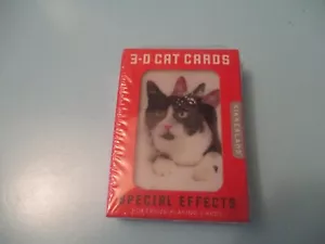 Carte da gioco Kikkerland 3-D CAT 3D effetti speciali sigillate come nuove - Foto 1 di 2