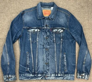 Levi's Men's 72334-0140 Long Sleeve Trucker Denim Jacket Size Large - Picture 1 of 13