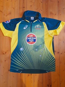 Camiseta Asics Cricket Australia para hombre mediana - Imagen 1 de 4