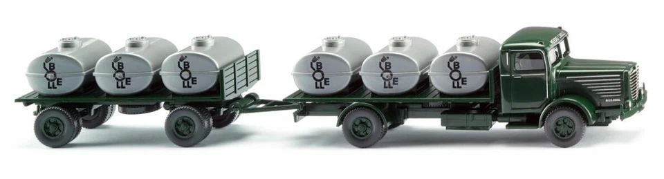 WIKING - Camion con serbatoio ausiliario Bussing 8000 bolle - 1/87 - WIK085602 - Immagine 1 di 1