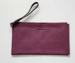 Sportscraft Purse Pouch Wallet Bag Colour Plum Faux Leather - Picture 1 of 5