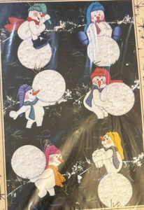 Vtg Rare Holman Publication & Design SNOWBALL ORNAMENTS Tole Painting 98 Pattern - Picture 1 of 3