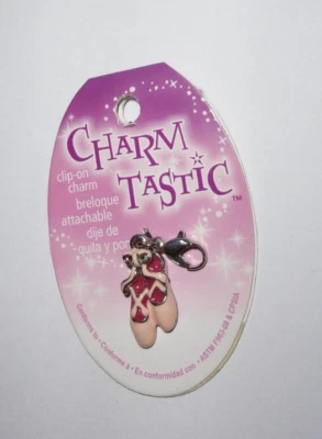 Zapatos de ballet bailarina rosa clip en encanto nuevos Foto 1 de 3