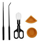 Feeding Set with , Dish, Clamp & Scoop for