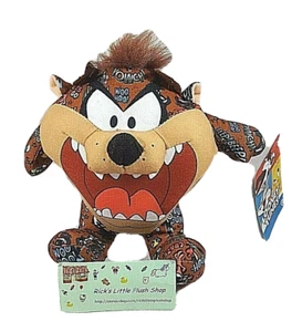 Looney Tunes Sticker Bomb Tasmanian Devil Stuffed Animal Plush Figure Toy 7" Taz - Picture 1 of 4