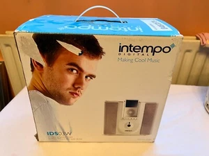 INTEMPO IDS 03W VINTAGE DIGITAL DOCKING SPEAKER SYSTEM FOR iPOD,MP3,AUDIOs. - Picture 1 of 10