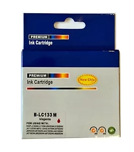 2pc-pk Brother B-LC 133 Ink Cartridge DCP-J152W DCP-J172W DCP-J4110DW etc. - Bild 1 von 3