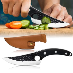 Japanisches Kochmesser Küchenmesser Hackmesser Universalmesser Edelstahl Cleaver - Bild 1 von 12