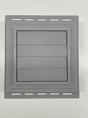 Case Of 13 Ply Gem  7.5” x 8.5” Gray/Woodgrain Vinyl Universal Mounting Block - Image 1 of 4