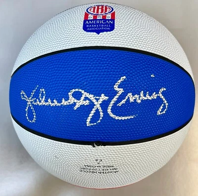 Julius "Dr J" Erving (Nets/Sixers) signed Spadling ABA basketball - Image 1 of 2