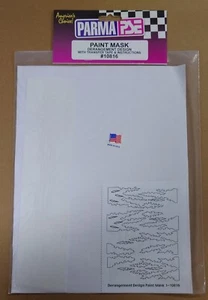 (Parma PSE 10816) Paint Mask / Derangement Design /w transfer Tape & Instruction - Picture 1 of 1