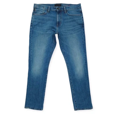 John Varvatos USA Blue Jeans Mens 34 (36X30) Bowery Slim Straight Denim J306WW2B - Image 1 of 4