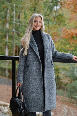 Quinn风衣 - 木炭 — 第 1/4 张图片