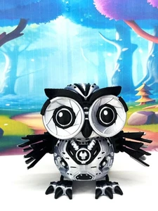 3D Printed Articulated Cyber Owl, 4" Articulated Owl Toy, 3D Printed in USA - Picture 1 of 9