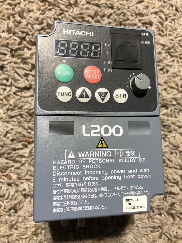 Hitachi L200-002NFU2 Inverter - Image 1 of 2