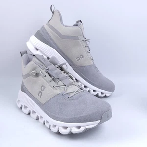 On Cloud Hi Edge Shoes Womens Size 6.5 Suede CloudTec Hiking Sneakers - Picture 1 of 12
