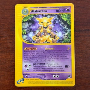 Alakazam 33/165 Non Holo Rare Expedition Pokemon Card - Picture 1 of 2