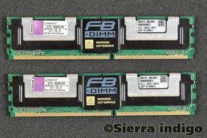 Kingston KTD-WS667/8G 8GB kit of 2x4GB PC2-5300F-555-11-E0 Server memory RAM - Picture 1 of 1