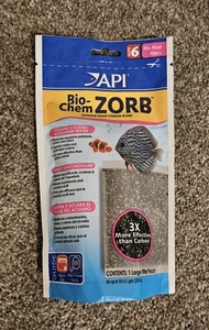 BIO-CHEM ZORB SIZE 6 Aquarium Canister Filter Filtration Pouch 1-Count Bag - Picture 1 of 1