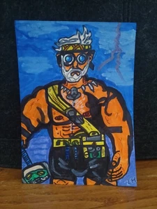Drawing Thor Worthy Waves Marvel Rivals Avengers Beach Ocean Frog Throg Thunder - Picture 1 of 1