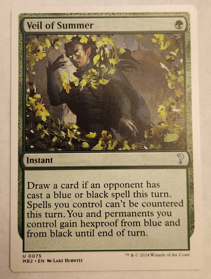 Veil of Summer (White Border) Mystery Booster 2 Regular - Image 1 of 1