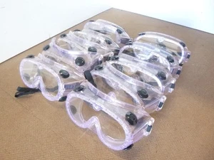 Flinn Scientific Chemical Splash Science Safety Goggles - Lot of 10 - Picture 1 of 8