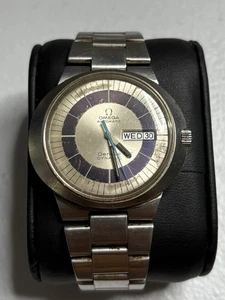 Omega Dynamic Automatic Vintage Watch with Original Bracelet Runs - Picture 1 of 5