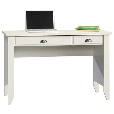 Sauder Shoal Creek Modern Wood Computer Desk in Soft White - Image 1 of 4