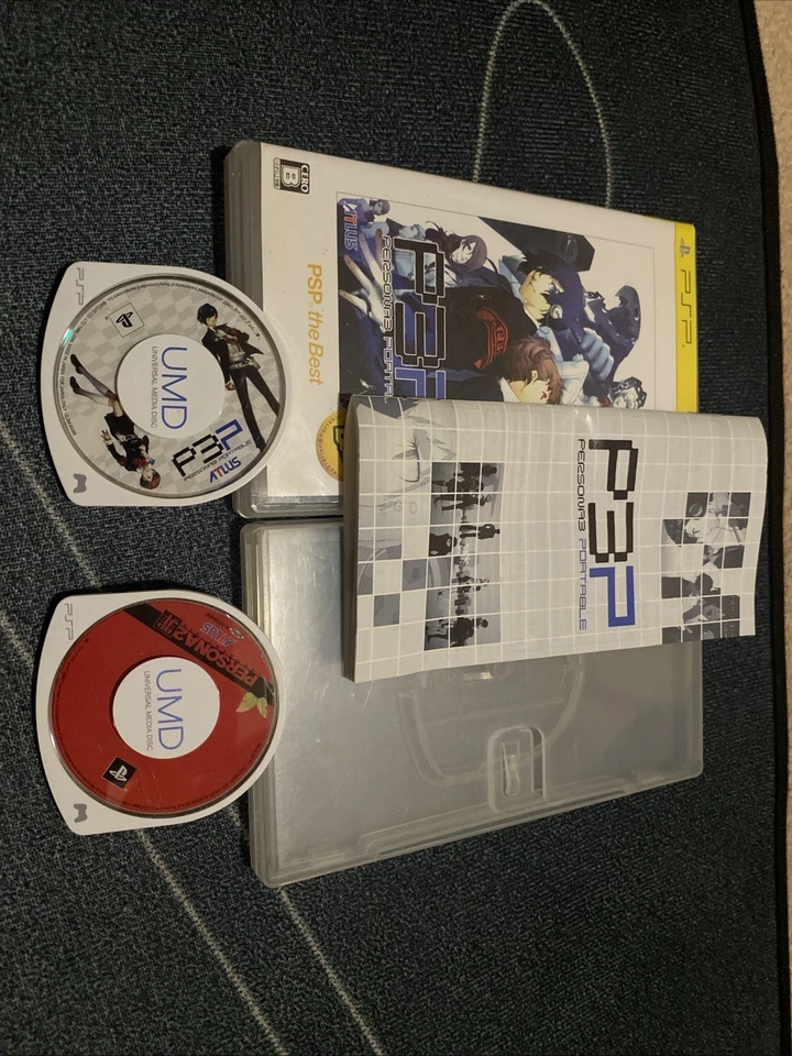 PSP Persona 2 innocent sin + Persona 3 PlayStation Portable - Japan Import - Image 1 of 4