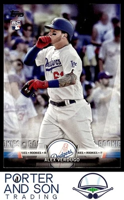 Alex Verdugo Topps Salute 2018 Topps #TS-80 Los Angeles Dodgers Baseball Card - Image 1 of 2