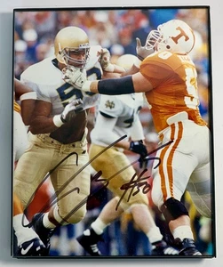 CHRIS ZORICH handsigniertes signed 8" x 10" Foto Notre Dame Irish Football #50 - Bild 1 von 7