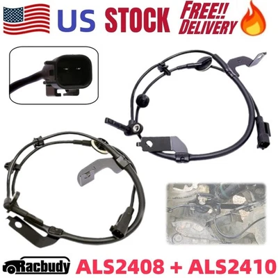 2* ABS Wheel Speed Sensors For Chrysler Sebring Dodge Avenger Journey Front L& R Foto 1 de 4