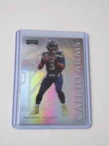 Panini Playbook 2020 Russell Wilson Seahawks Call To Arms Silver Prizm NFL - Picture 1 of 2