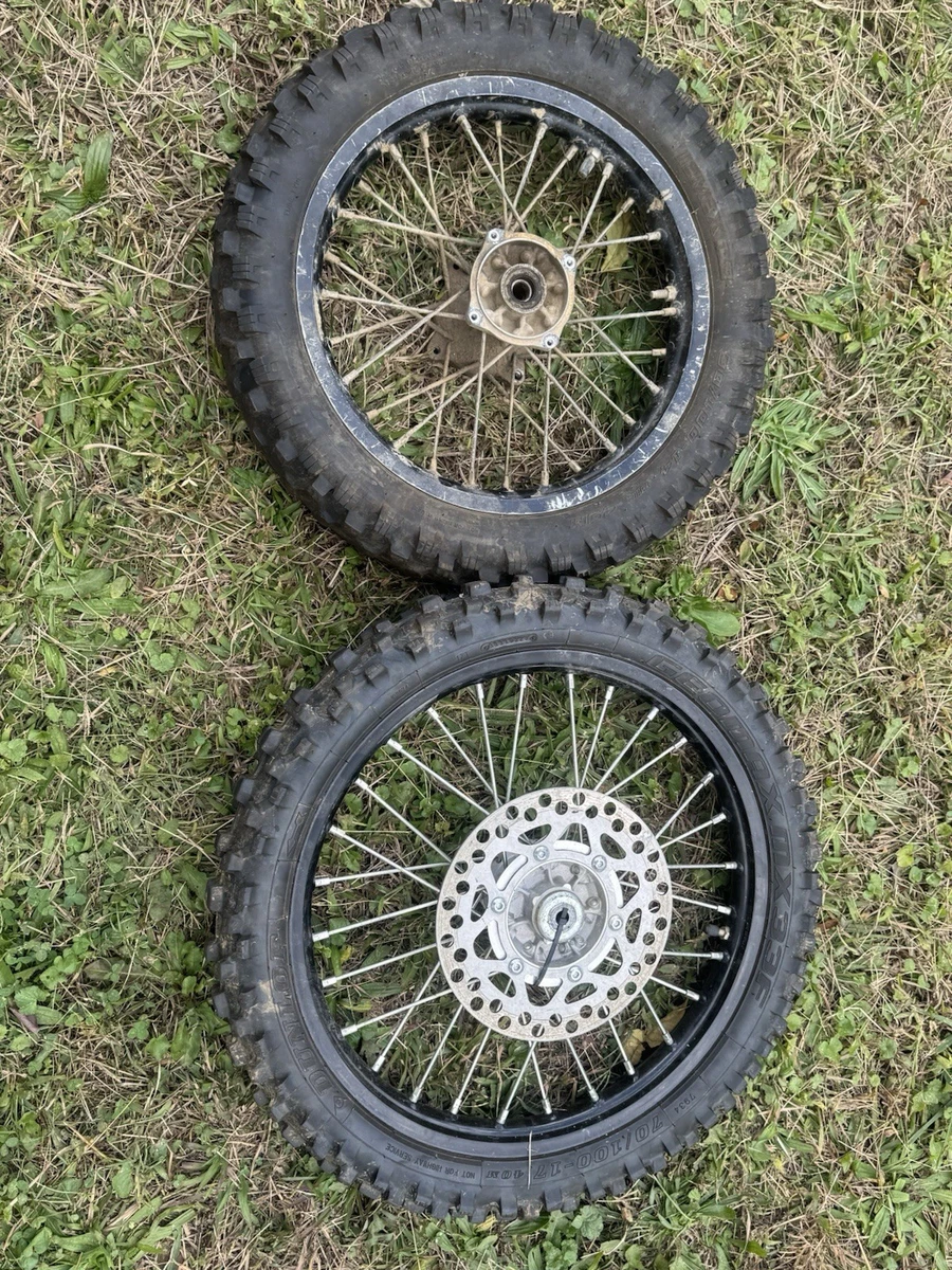 えるる カワサキ KX112 100 85 Z-WHEEL 17インチフロントホイール(フロント