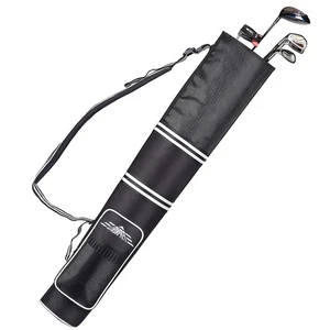 USA Golf Carry Bag - leichte Sunday Bag (schwarz) - Bild 1 von 6