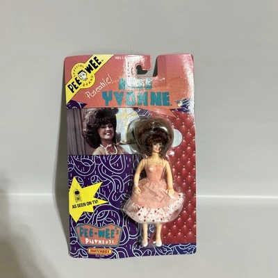 Figura de acción Pee-Wee Herman Playhouse Miss Yvonne 6" Matchbox 1988!! Foto 1 de 4