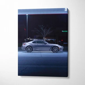 Toyota GR86 High Resolution Museum Quality Vertical Car Canvas Print #001 - Picture 1 of 14