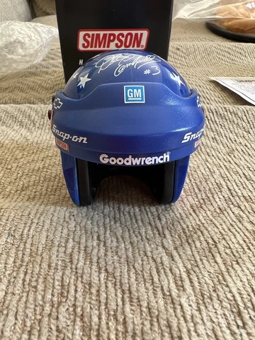 Simpson Mini Helmet Signature Edition - Dale Earnhardt - Olympic Games Cover