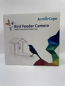 Armorcope Bird Feeder with 1080p Camera Wireless Outdoor Solar Bird Feeder - Picture 1 of 9