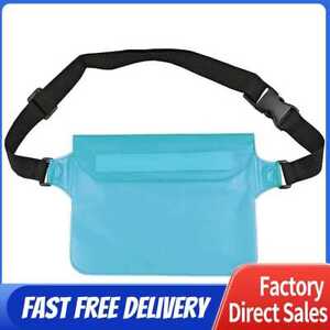 Waterproof Swimming Bag Ski Drift Diving Shoulder Waist Pack Bag (Blue)
