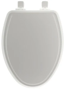 Bemis Mayfair 147E2 000 Elongated White Slow Whisper Close No Slam Toilet Seat - Picture 1 of 2