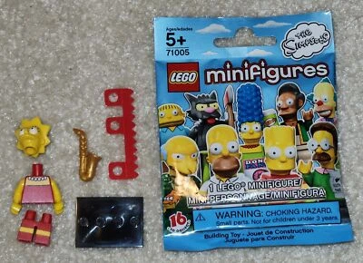 LEGO 71005 The Simpsons коллекционная минифигурка Лиза Симпсон новый открытый - Изображение 1 из 2