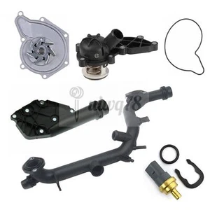 Cooling System Kit 06E121168B 06E121018B For Audi A4 Quattro A5 Q5 V6 3.2L V6 - Picture 1 of 7