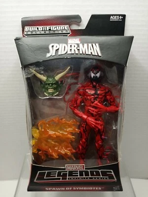 Hasbro Marvel Legends Spawn of Symbiotes CARNAGE Duende Verde BAF COMO ESTÁ LEÍDO  Foto 1 de 4