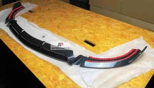 Mercedes E Class E43 E53 AMG Line Carbon Fibre Front Splitter Spoiler Lip W213 - Picture 1 of 14