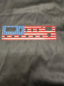 Galaxy DX-33HML Metal AMERICAN FLAG Faceplate Galaxy CB Radio - Picture 1 of 2