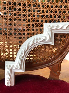 Estuco - Stuckecke 102-531C De Estilo Barroco Espejo Pared / Techos - Imagen 1 de 6