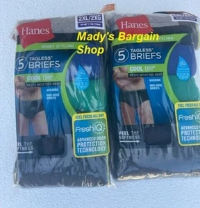 Hanes Girls Size 14/28" Women 4-6 (S) NEW  Premium Brief 12 Panties Multi Color - Picture 1 of 11