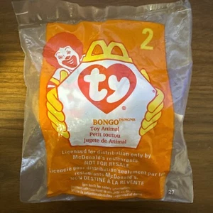 TY MCDONALD'S TEENIE BEANIE BABY BONGO - Picture 1 of 2