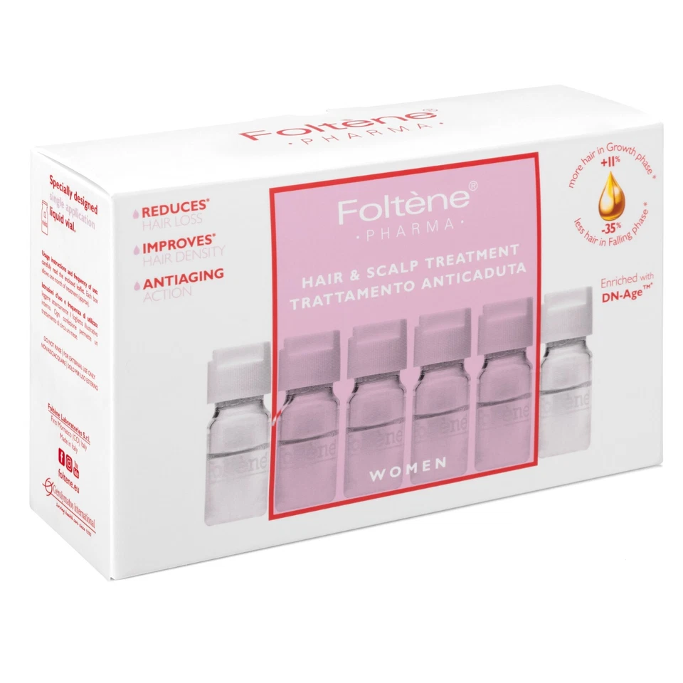 Foltene Hair & Scalp Treatment Anti Hair Loss Hair Vials for Women 12/24 VIALS - Image 1 of 1